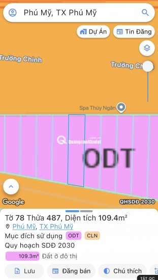 (Chính chủ) Cần bán gấp đất mặt tiền đường Trường Chinh (đường 81)